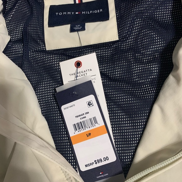 Cream Tommy Hilfiger jacket - Picture 2 of 3